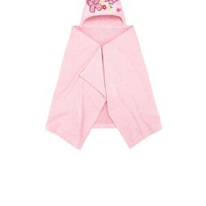 NEW Girls Butterfly Cotton Hooded Towel